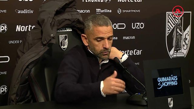 «É imposível dizer que vou contente com um ponto»