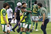 Dudu e Abel Ferreira no Palmeiras