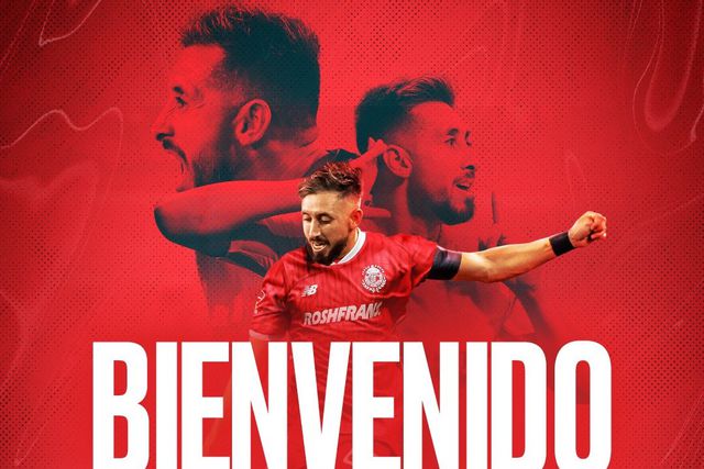 Anúncio da contratação de Hector Herrera
