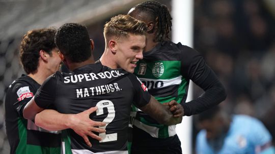 Sporting: campeão da 1.ª volta