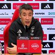 Bruno Lage responde a pergunta de A BOLA sobre renovações de Otamendi e Di María