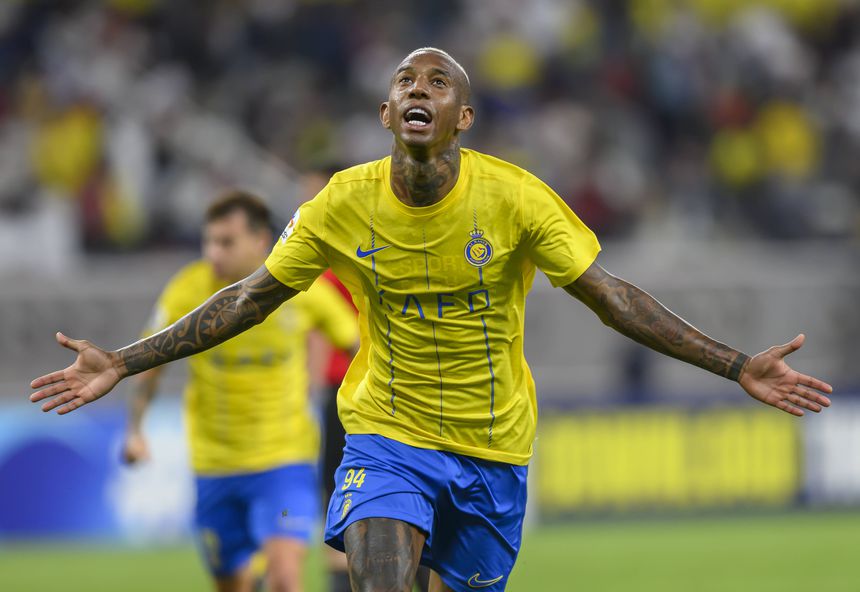 Anderson Talisca festeja golo apontado pelo Al Nassr
