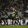 Gyokeres e Maxi Araújo festejam golo do Sporting