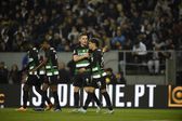 Gyokeres e Maxi Araújo festejam golo do Sporting