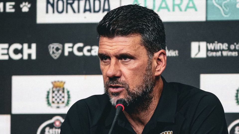 Cristiano Bacci fez esta sexta-feira a antevisão jogo contra