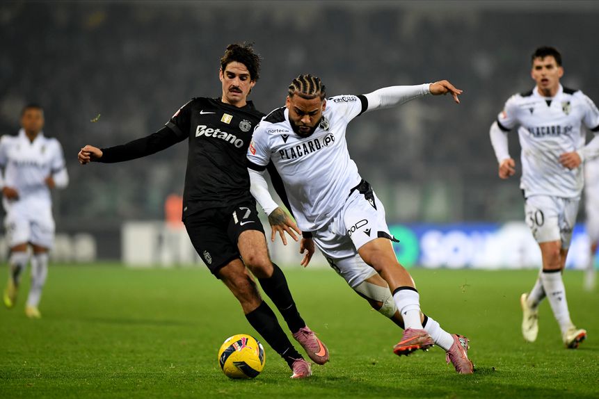 V. Guimarães e Sporting defrontam-se nas meias-finais da Taça da Liga. Foto: Rogério Ferreira/Kapta+