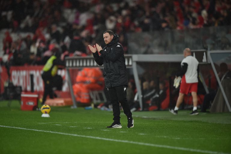 Ian Cathro, treinador do Estoril - Foto: Miguel Nunes