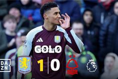 Foguete chegou com dois dias de atraso: que golaço de Watkins!