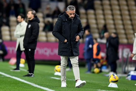 Rui Borges no jogo em Barcellos, 1-1 na jornada 17 - Foto: ROGÉRIO FERREIRA/KAPTA+