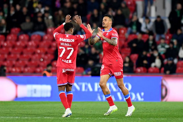 Brasileiro estreou-se a marcar pelos galos frente aos leões - Foto: Rogério Ferreira/Kapta+