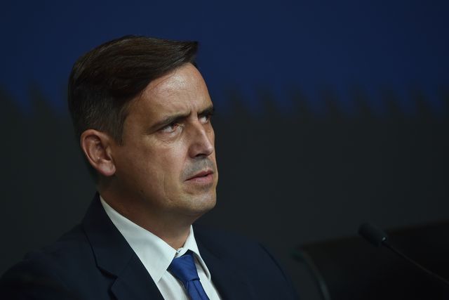 Luciano Gonçalves, presidente do Conselho de Arbitragem da Federação Portuguesa de Futebol. Foto Miguel Nunes