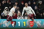 A redenção de Gabriel: depois de dar o golo ao Bournemouth, faz o empate
