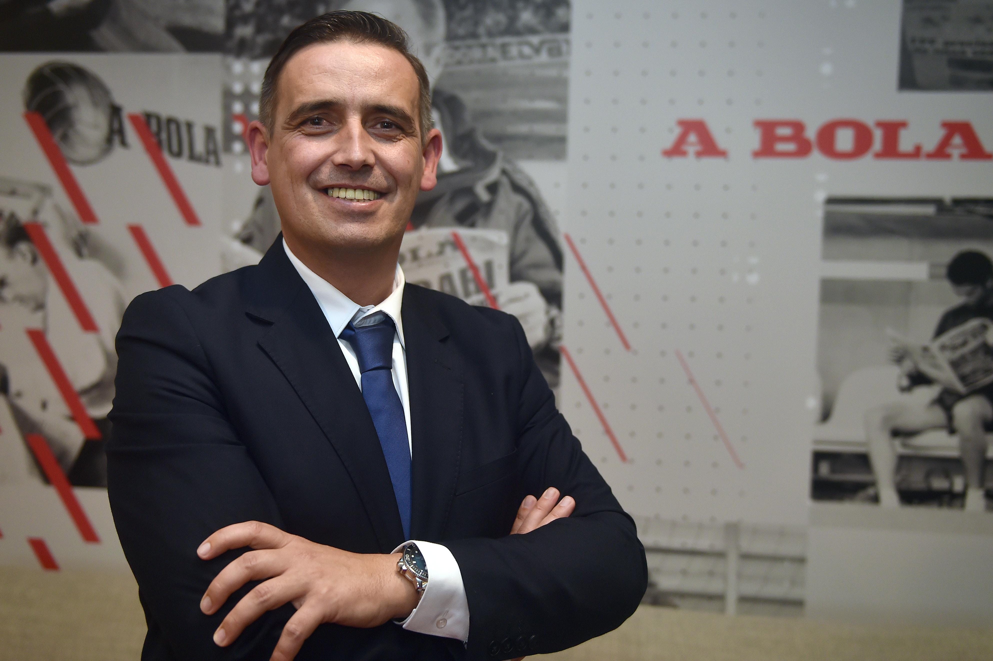 Luciano Gonçalves, presidente do Conselho de Arbitragem da Federação Portuguesa de Futebol — Foto: Miguel Nunes