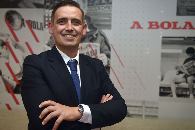 Luciano Gonçalves, presidente do Conselho de Arbitragem da Federação Portuguesa de Futebol — Foto: Miguel Nunes