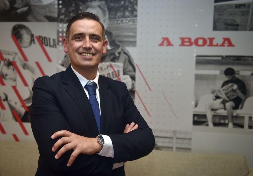 Luciano Gonçalves, presidente do Conselho de Arbitragem da Federação Portuguesa de Futebol — Foto: Miguel Nunes