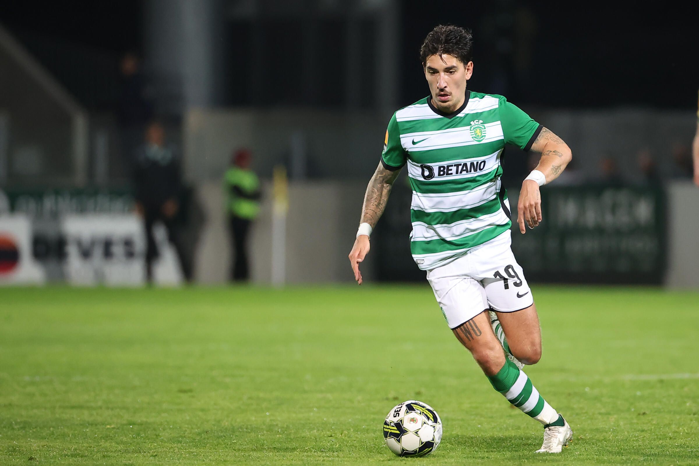 Héctor Bellerín, ao serviço do Sporting - Foto: A BOLA