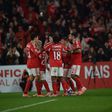Festejos do Benfica na receção ao Estoril - Foto: Miguel Nunes