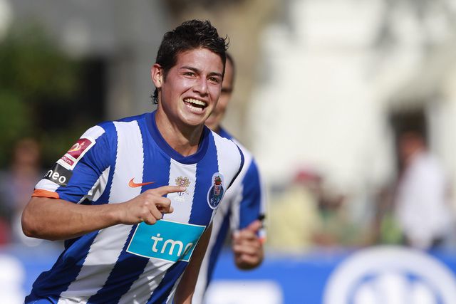 James Rodríguez fez 108 jogos pelo FC Porto e foi tricampeão português (Foto: ASF/ANDRÉ ALVES)