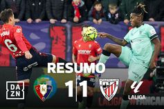 Atenção, Sporting: Athletic volta a escorregar (resumo)