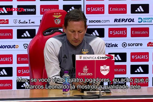 «Infelizmente, ele lesionou-se». Schmidt tem reforço de fora durante três semanas