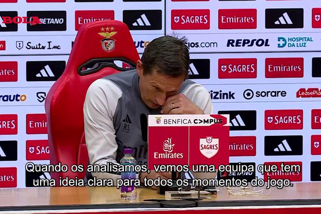 Como Roger Schmidt vê o próximo adversário do Benfica