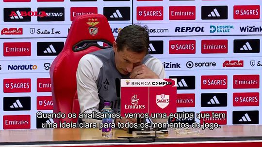 Como Roger Schmidt vê o próximo adversário do Benfica