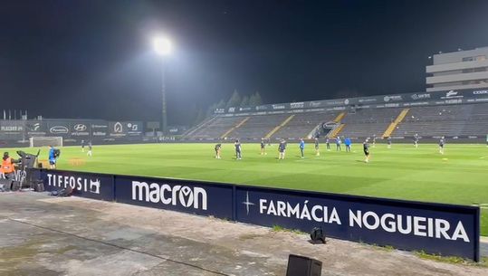 Sem jogo, Famalicão está a treinar