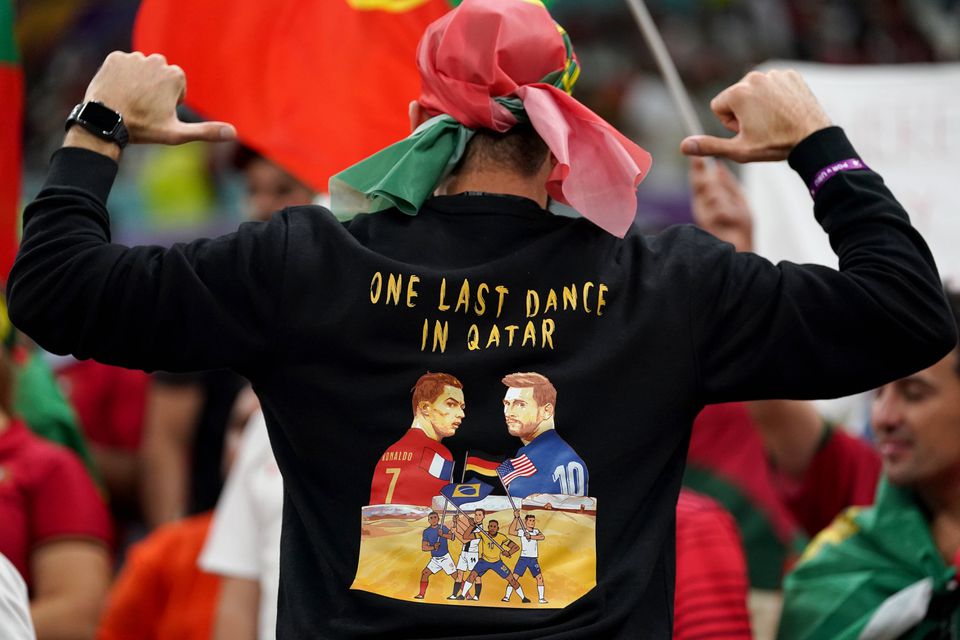 A última dança entre Messi e Ronaldo foi uma lambada