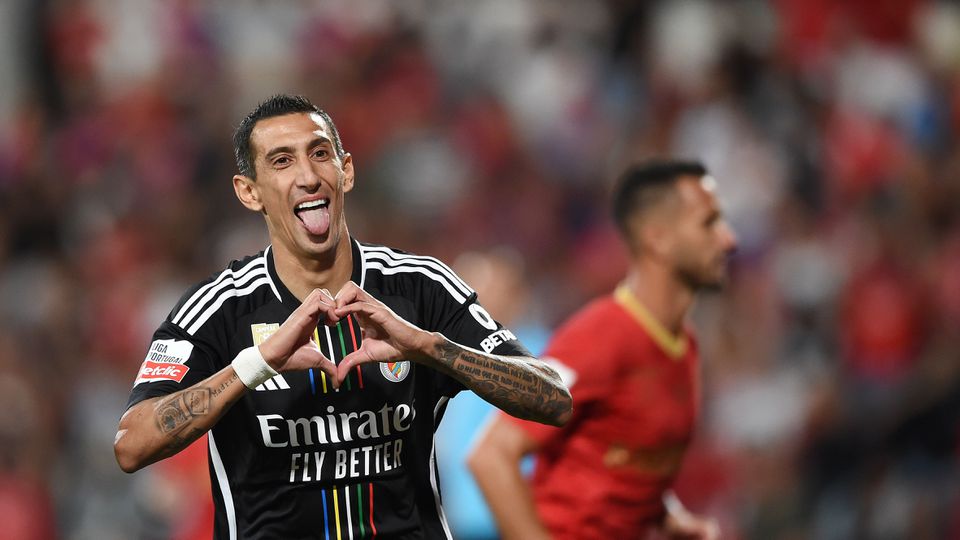 Um dia duplamente especial para Di María e Benfica