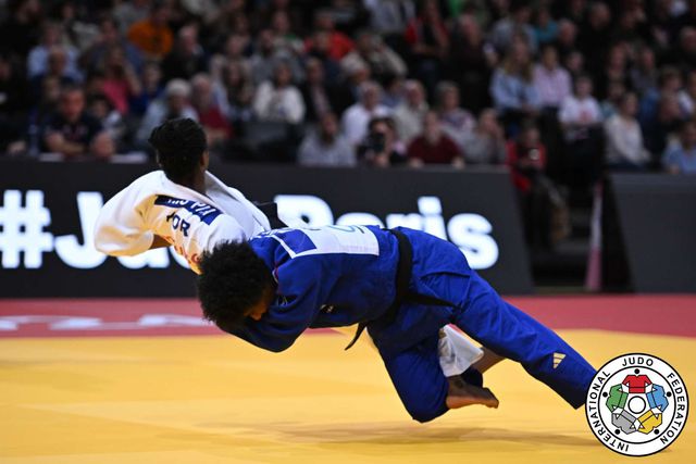 Taís Pina (-70 kg) quinta classificada no Grand Slam de Paris