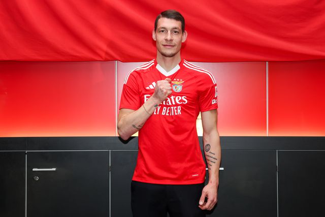 Belotti assinou pelo Benfica (foto: Benfica)
