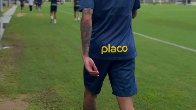 Aí está o primeiro dia de Neymar no Santos