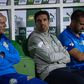 Abel Ferreira no banco de suplentes do Palmeiras
