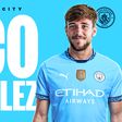 Mercado oficial: Nico González é jogador do Manchester City
