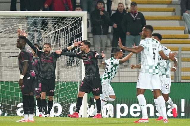 Guilherme Schettine, logo aos 4 minutos, colocou o Moreirense em vantagem na receção ao SC Braga