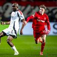 Al Musrati a jogar pelo Besiktas na UEFA Europa League