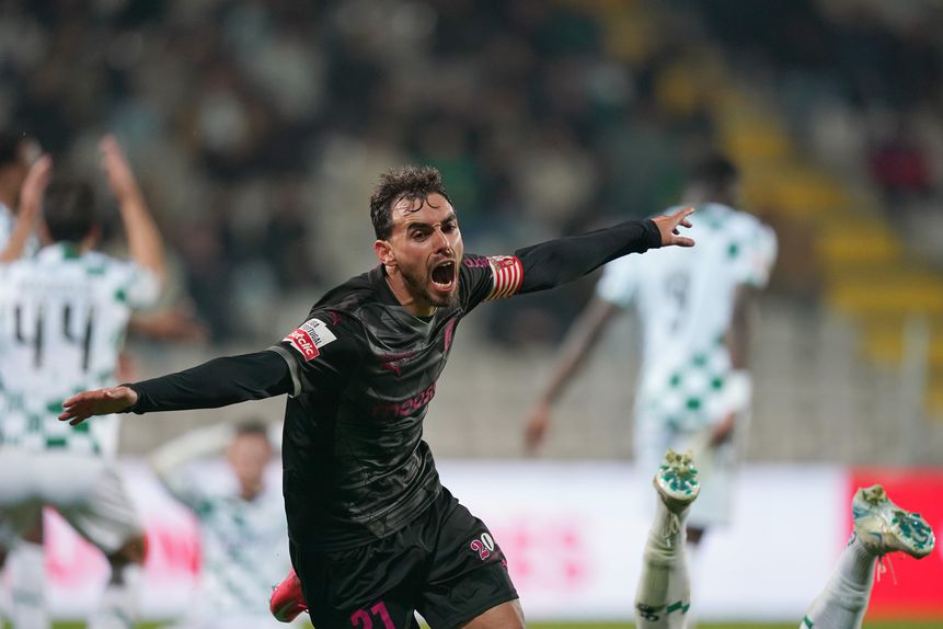 Ricardo Horta deu a vitória ao SC Braga no dia em que se tornou no jogador com mais partidas realizadas na história dos guerreiros do Minho