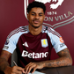 Rashford a assinar contrato com o Aston Villa