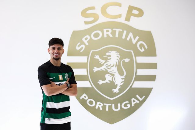 Biel já com a camisola 30 do Sporting (SPORTING CP)
