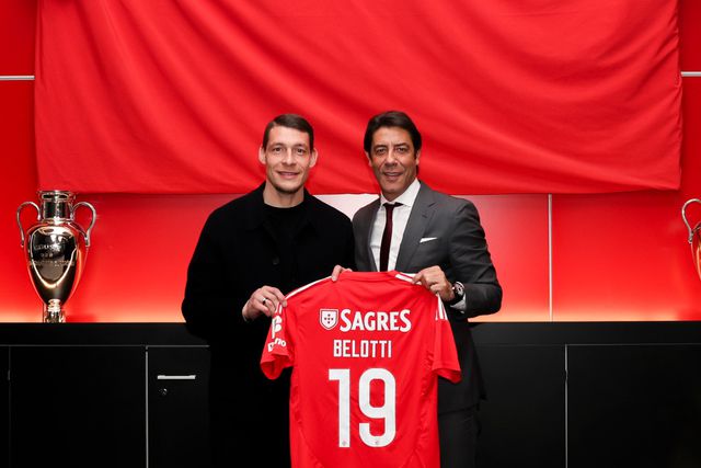 MERCADO OFICIAL: Andrea Belotti é reforço do Benfica