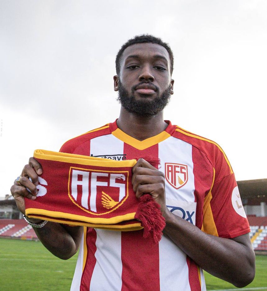 Antoine Baroan chega aos avenses cedido pelo Rapid de Bucareste - Foto: AFS Vila das Aves