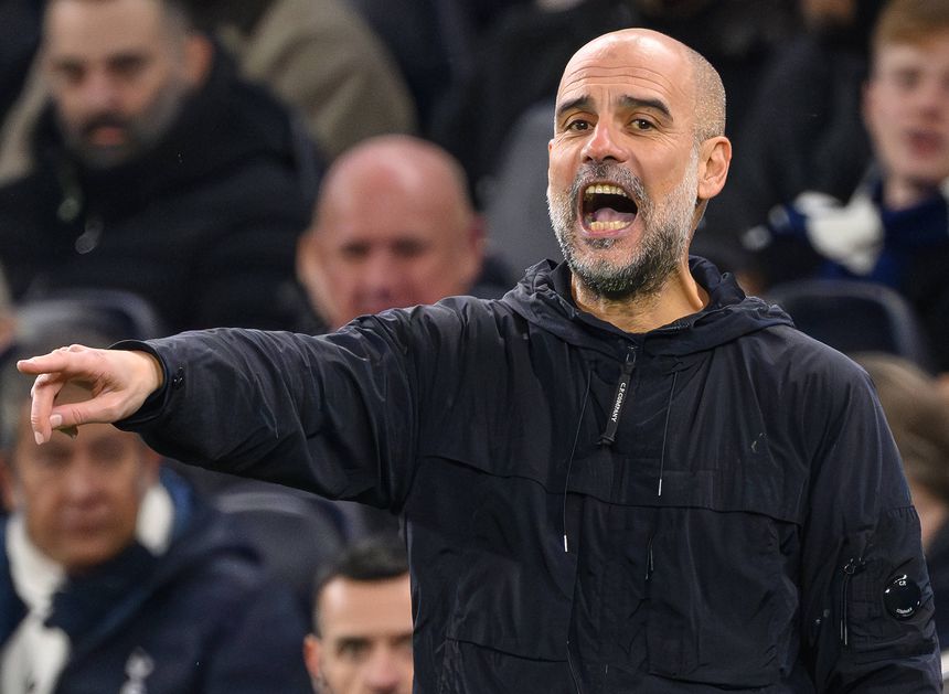Guardiola, treinador do Manchester City Foto: IMAGO