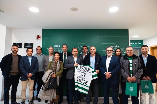 Sporting reforça proximidade com núcleos do Solar do Norte, de Aveiro, Ançã e Olhão - Foto: Sporting CP