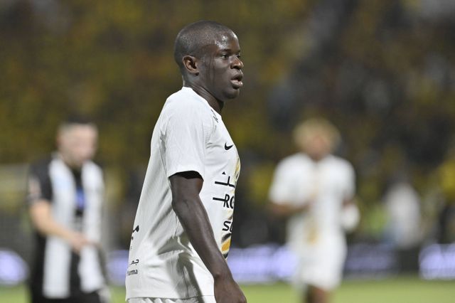 N'Golo Kanté, jogador do Al Ittihad, de Sérgio Conceição