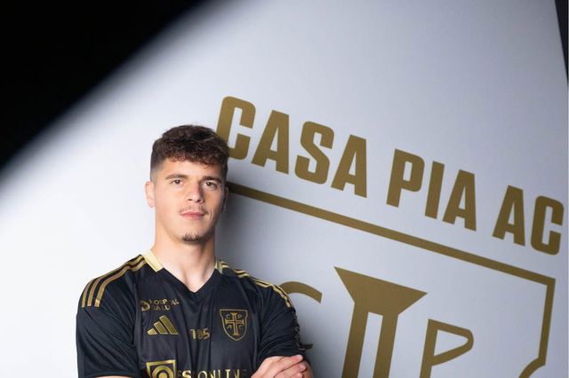 Pedro Rosas vai usar o número 75. Foto: Casa Pia