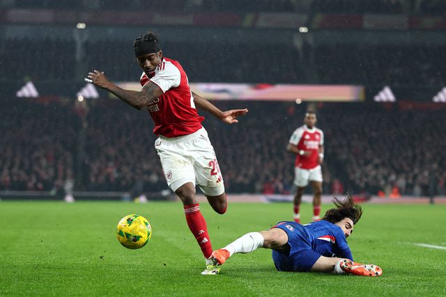 Em duelo muito equilibrado entre o Arsenal e o Chelsea, venceu a equipa da casa com golo no último segundo - FOTO IMAGO