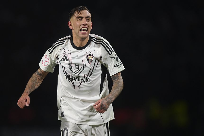 Jefté Betancor bisou frente ao Real Madrid, permitindo ao Albacete seguir em frente na Taça do Rei