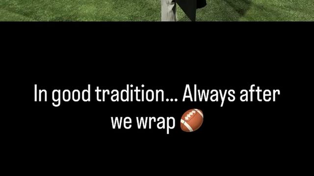 Antes do Super Bowl, Daniela Ruah mostra apetência para o futebol americano