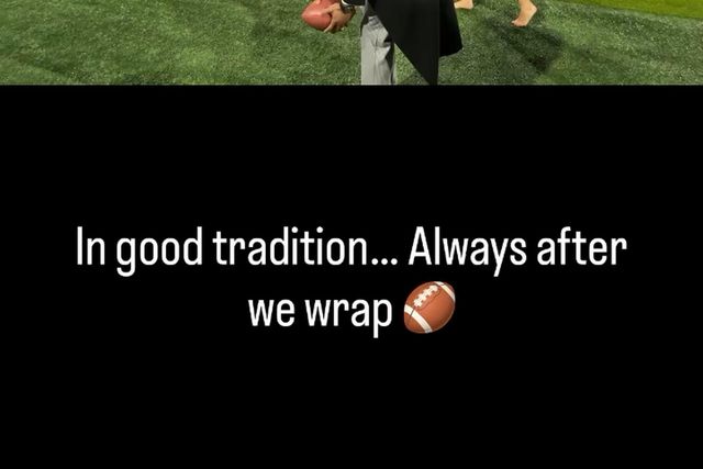 Antes do Super Bowl, Daniela Ruah mostra apetência para o futebol americano