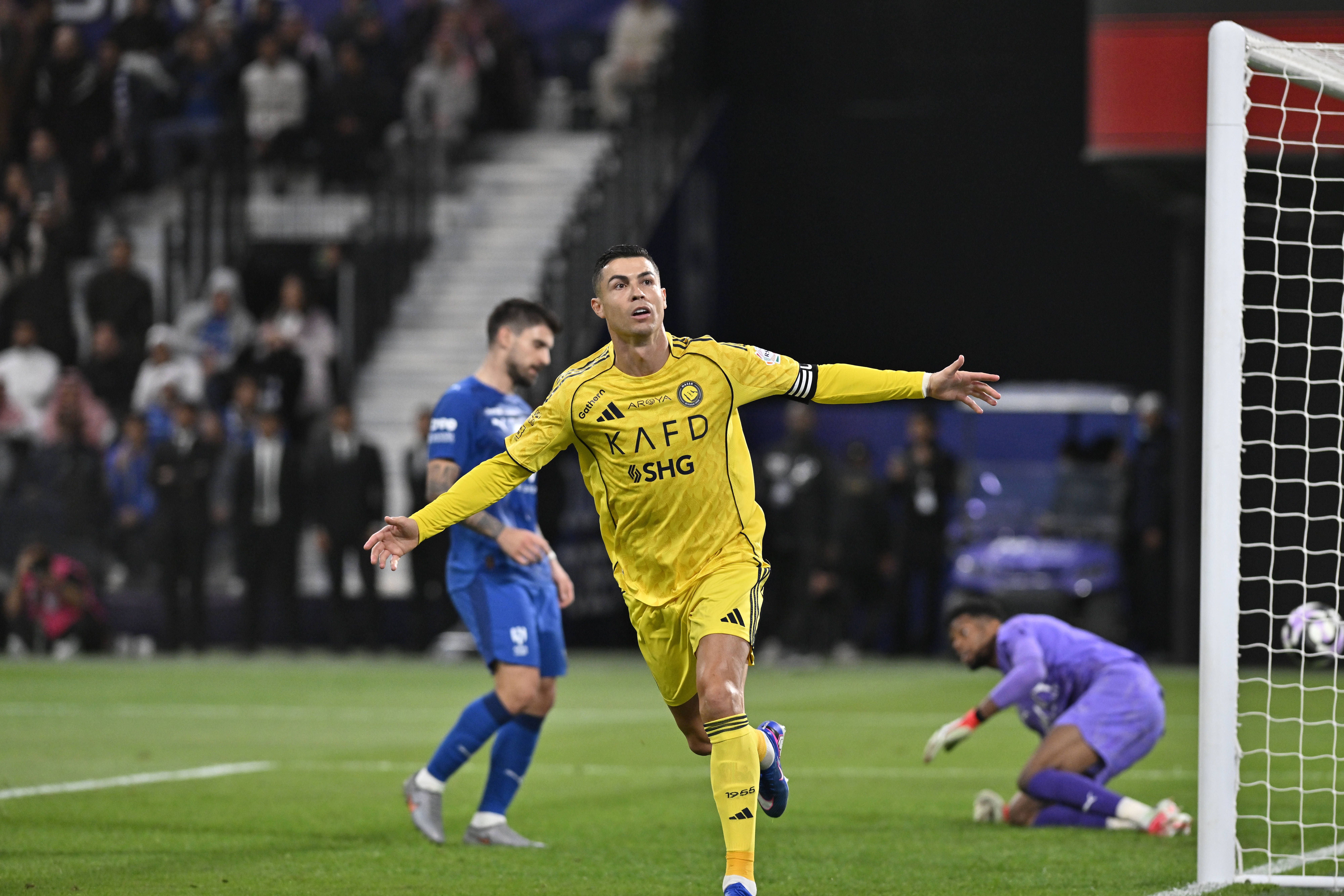 Cristiano Ronaldo surpreendeu ao rumar aos sauditas do Al Nassr em janeiro de 2023